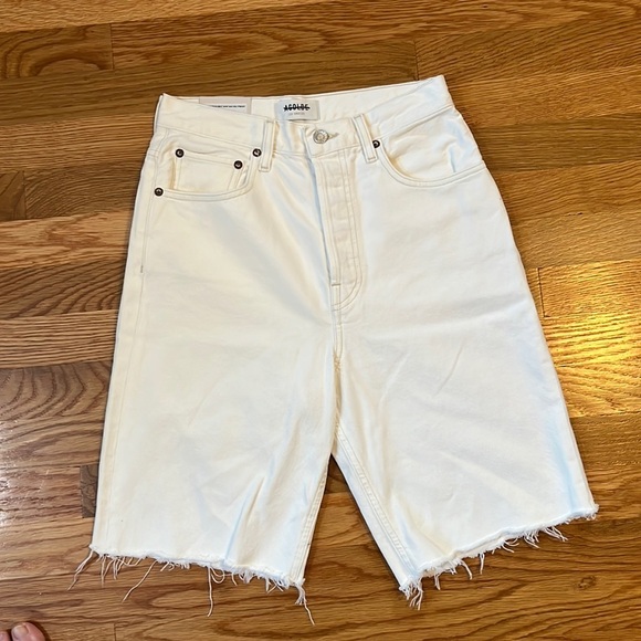 AGolde 90’s Pinch Waist Short High Rise Straight Size 26 NWT - Picture 7 of 15